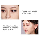 MAYCHEER V-Line Face 4 Colors Facial Makeup Highlighter Bronzer Shading Powder Palette Cosmetic(Brown)