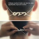 20 PCS Extension Adjustable Anti-Slip S Hook Ear Loops Retainer for Face Mask(White)
