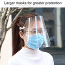 Anti-Saliva Splash Anti-Spitting Anti-Fog Anti-Oil Transparent Mask Face Shield