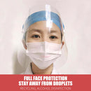 Anti-Saliva Splash Anti-Spitting Anti-Fog Anti-Oil Transparent Mask Face Shield