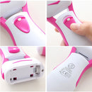 HS-501B 110V Charging Electronic Foot Grinder Dead Skin Foot Cocoon Removal Care File Tool (Pink)