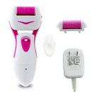 HS-501B 110V Charging Electronic Foot Grinder Dead Skin Foot Cocoon Removal Care File Tool (Pink)