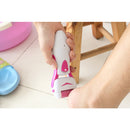 HS-501B 110V Charging Electronic Foot Grinder Dead Skin Foot Cocoon Removal Care File Tool (Pink)