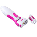 HS-501B 220V Charging Electronic Foot Grinder Dead Skin Foot Cocoon Removal Care File Tool(Pink)