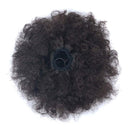 FBBZT02 European and American Black People Explosion Head Fluffy Curl Hair Net Wig (Black Brown)