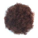 FBBZT02 European and American Black People Explosion Head Fluffy Curl Hair Net Wig (Dark Brown)
