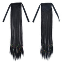 Bosnian Style Handmade Scorpion Wig Ponytail Strap Ponytail (Black)