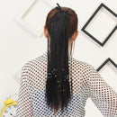 Bosnian Style Handmade Scorpion Wig Ponytail Strap Ponytail (Black)