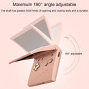 3 in 1 Foldable Games Console Cosmetic Mirror(Red)
