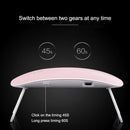 SUN mini 2 6W UV + LED USB Nail Lamp Fingernail Gel Curing Dryer(White)