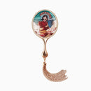 Original Xiaomi Youpin SMATE SJ01 Retro Chinese Style Mini Cosmetic Mirror, Style: The Drunken Beauty