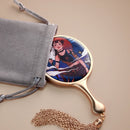 Original Xiaomi Youpin SMATE SJ01 Retro Chinese Style Mini Cosmetic Mirror, Style: Flying Crane & Rosy Clouds