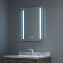 [US Warehouse] LED Bathroom Mirror with Anti-fog & Night Light & Dimmable & Touch Button & Waterproof IP44, Szie: 24x32 inch