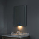 [US Warehouse] LED Bathroom Mirror with Anti-fog & Night Light & Dimmable & Touch Button & Waterproof IP44, Szie: 24x32 inch