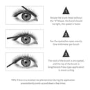 QIC Q804 Waterproof 4D Mascara Black Thick Lengthening Eye Lashes