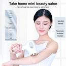 MJ-T41 Home Freezing Point Painless Laser Hair Removal Instrument EU Plug(White)