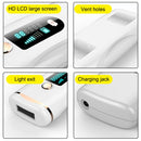 MJ-T43 Home Freezing Point Painless Laser Hair Removal Instrument EU Plug(White)