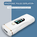 MJ-T43 Home Freezing Point Painless Laser Hair Removal Instrument CN Plug(White)