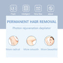 MJ-T43 Home Freezing Point Painless Laser Hair Removal Instrument US Plug(White)
