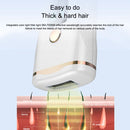 MJ-T43 Home Freezing Point Painless Laser Hair Removal Instrument UK Plug(White)