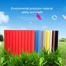 24 PCS Recording Studio Drum Room Acoustic Foam, Random Color Delivery