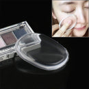 Quadrangle Shaped Great Beauty Facial Makeup Transparent Silicone Smooth Powder Cream Puff(Transparent)