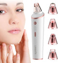 XPREEN XPRE037 Wireless Charging Multi-function Blackhead Extractor Pore Cleanser with Four Probes & LED Lighting Function(White)