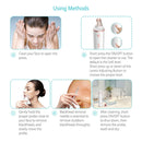 XPREEN XPRE037 Wireless Charging Multi-function Blackhead Extractor Pore Cleanser with Four Probes & LED Lighting Function(White)