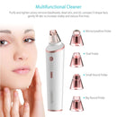 XPREEN XPRE037 Wireless Charging Multi-function Blackhead Extractor Pore Cleanser with Four Probes & LED Lighting Function(White)