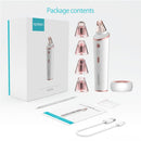 XPREEN XPRE037 Wireless Charging Multi-function Blackhead Extractor Pore Cleanser with Four Probes & LED Lighting Function(White)