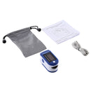 JZK-301 Precision Finger Pulse Oximeter Blood Oxygen Monitor(Blue)