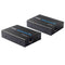 HDMI Extender (Receiver & Sender) over Single UTP CAT5e/6 Cable, Transmission Distance: 120m(Black)