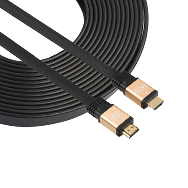 3m HDMI 2.0 (4K) 30AWG High Speed 18Gbps Gold Plated Connectors HDMI Male to HDMI Male Flat Cable(Gold)