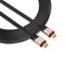 1.5m HDMI 2.0 (4K) 30AWG High Speed 18Gbps Gold Plated Connectors HDMI Male to HDMI Male Flat Cable(Rose Gold)