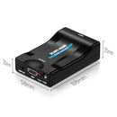 SCART to HDMI HDTV1080P HD Converter (Black)