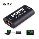 Mini 2160P Full HD HDMI 1.4b Amplifier Repeater, Support 4K x 2K, 3D(Black)