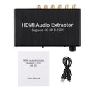 4K 3D HDMI 5.1CH Audio Decoder Extractor