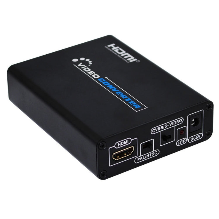 HDMI to Composite / AV S-Video Converter RCA CVBS/L/R Video Converter Adapter