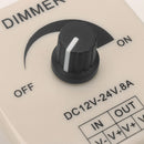 Brightness Controller Dimmer Regulator for LED Bulb Light Stripe 12V 8A New 1x