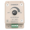 Brightness Controller Dimmer Regulator for LED Bulb Light Stripe 12V 8A New 1x