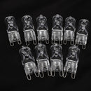 10pcs G9 Halogen Lighting Warm White Office Capsule Light Bulbs Lamp  dfhg