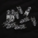 10pcs G9 Halogen Lighting Warm White Office Capsule Light Bulbs Lamp  dfhg
