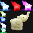 Elephant LED Night Light Lamp 7 Color Changing Home Room Decoration New 1 set