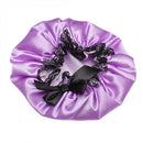 1 x Stylish Bonnet Shower Charlottes Adjustable Lace Bathtub Hat For Women New