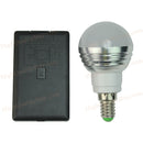 E14 3W RGB 16 Color Changing Home LED Bulb Lamp Light With IR Remote Contr New 1