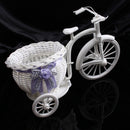 Livingroom Decor Flower Basket Wedding Decor Tricycle Bike Storage Plant Gift