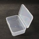2pcs Plastic-Clear Container Organizer Storage Box Case for Photograph  Hot
