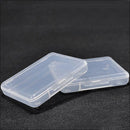 2pcs Plastic-Clear Container Organizer Storage Box Case for Photograph  Hot