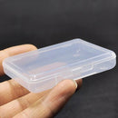2 * Iris Clear Craft Storage Box Photo Container Keeper Plastic Organizer Useful