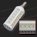 4Pc SIE14 SMD3528 LED Corn Spotlight Bulb Warm White Light Lamp for Home Office